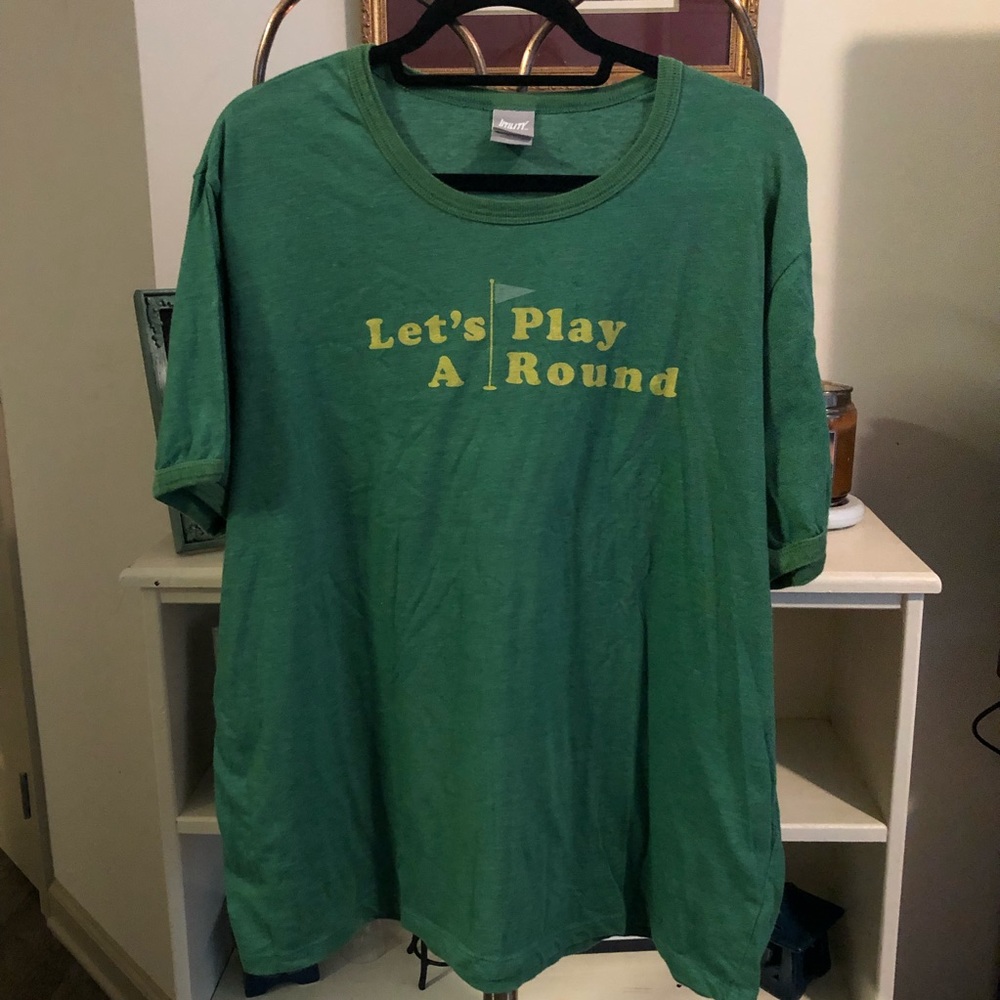 Utility Green Men’s Golf Graphic Tee Shirt